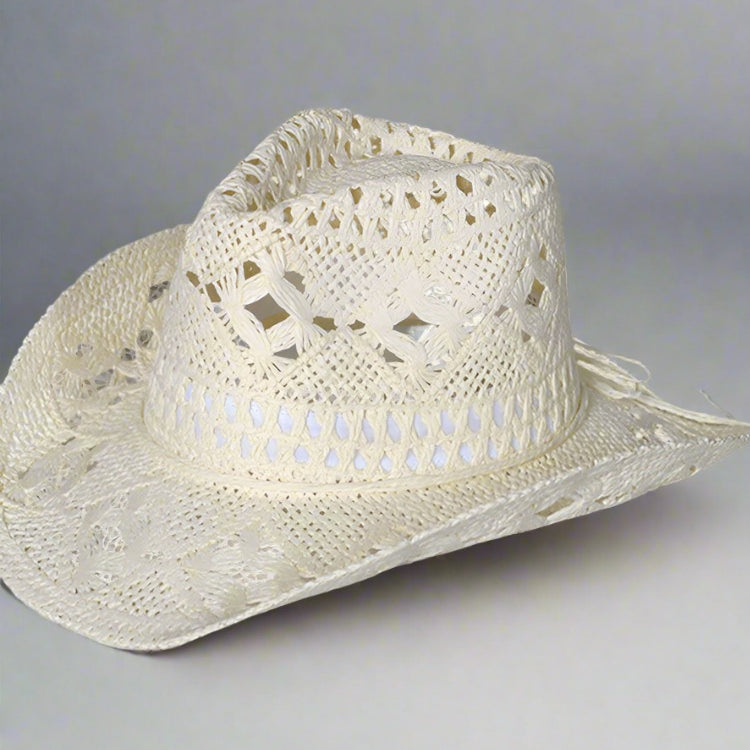 Ashore Western Cowboy Handmade Cowboy Hats Summer Straw hats
