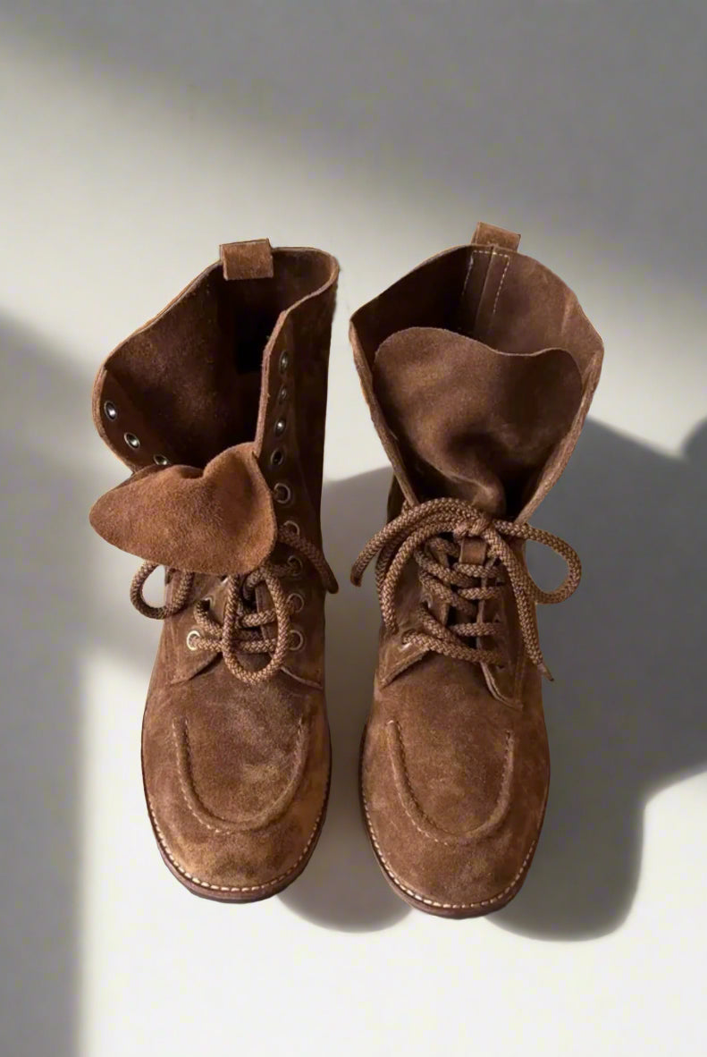 Ashore_Western_Shop_Soft_Flat_Boho_Suede_Boot