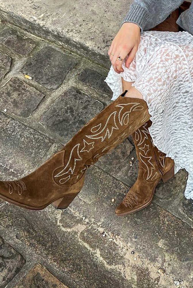 Ashore_Western_Shop_rich_brown_suede_western-embroidered_cowgirl_high_brown_boots
