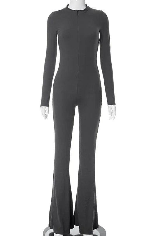 Modern_Women_Two-Piece_Set_Flare_Pant_Jumpsuit_with_Short_Bubble_Vest_Aviator_Jackets-grey-39457