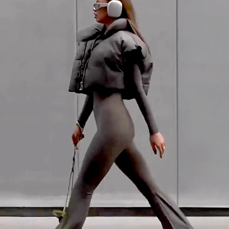 Modern_Women_Two-Piece_Set_Flare_Pant_Jumpsuit_with_Short_Bubble_Vest_Aviator_Jackets