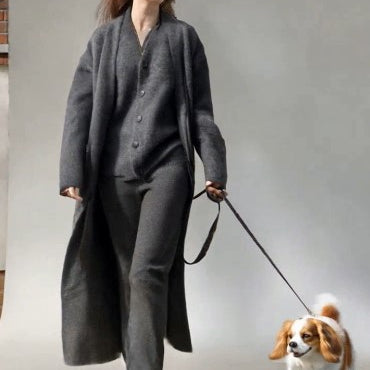 Ashore Three Piece Sweater Outfit Sets Loose Fit