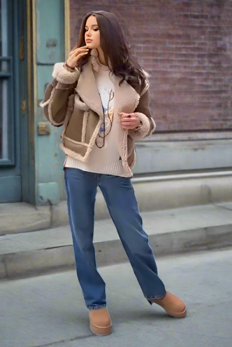 Womens_Faux_Shearling_Motorcycle_Warm_Black_Leather_Coats