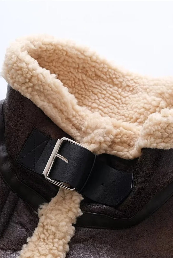 Womens_Faux_Shearling_Motorcycle_Warm_Short_Leather_Coats-5