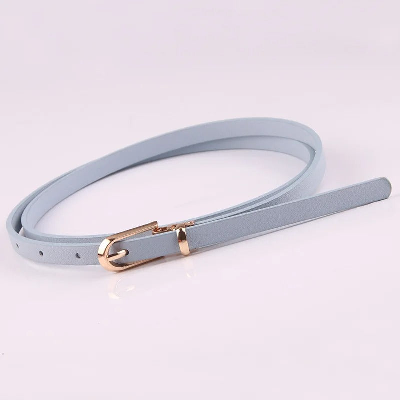 Women's Multiple Colors Thin Belts
