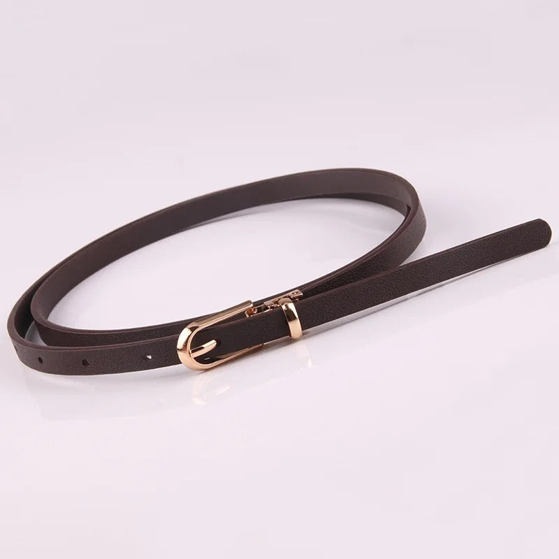 Women's Multiple Colors Thin Belts