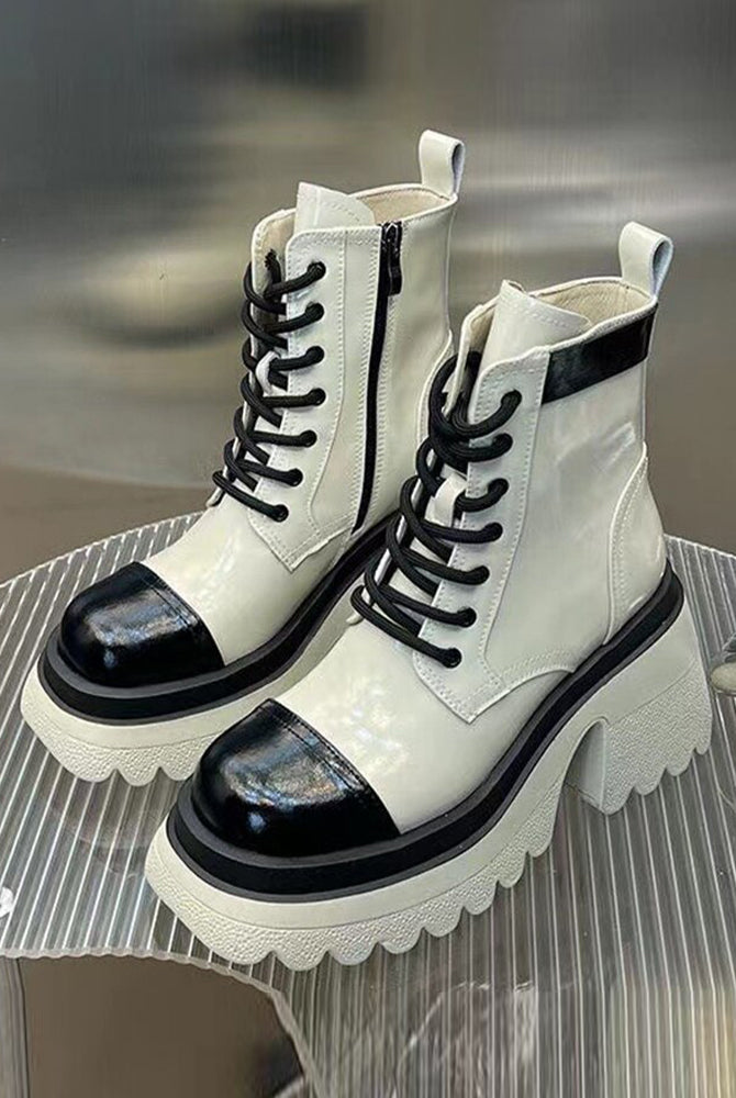 Women Flats Platform Sport Chelsea Ankle Boots Casual Shoes 2022 Winter New Fashion Thick Running Shoes Ladies Motorcycle Botas