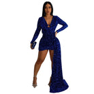 Ashore_Dress_Shop_Shiny_Sequins_Party_Dresses_Sequins_Ladies_Mini_Dress_Long_Sleeve_V_Neck_Dress-3