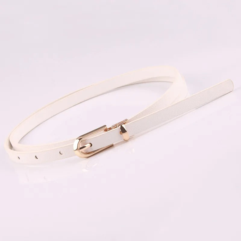 Women's Multiple Colors Thin Belts