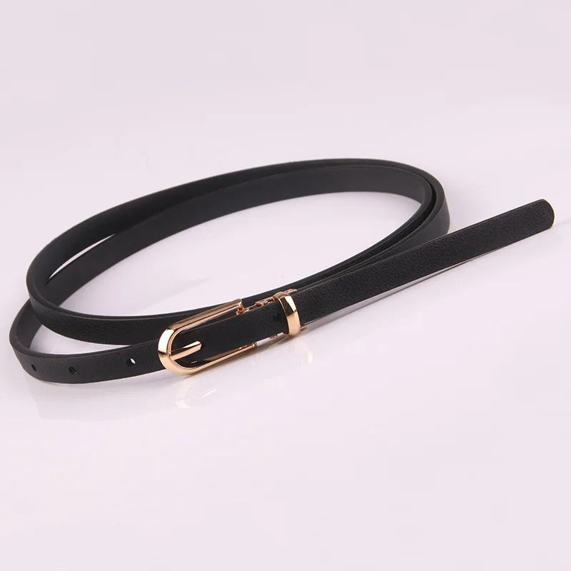Women's Multiple Colors Thin Belts