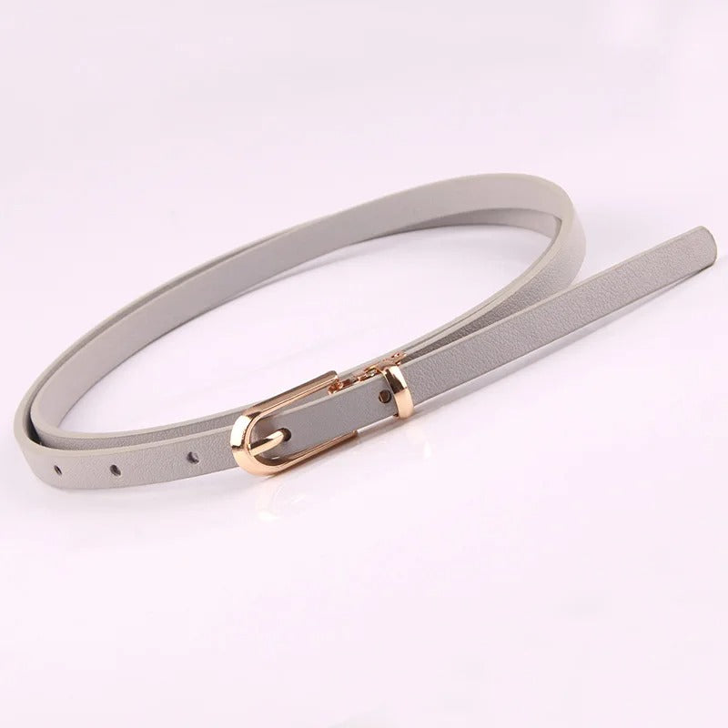 Women's Multiple Colors Thin Belts